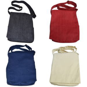 ショルダータイプ　デニムお散歩バッグ（男女兼用）